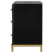 Arini 3-drawer Nightstand Black