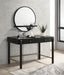 Arini 2-drawer Vanity Desk Makeup Table Black