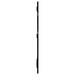 Arini Cane Weave Full Length Standing Floor Mirror Black