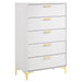 Kendall 5-piece California King Bedroom Set White