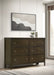 Wilkes 6-drawer Dresser Cabinet Dark Cocoa