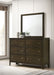 Wilkes 6-drawer Dresser and Mirror Dark Cocoa