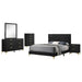 Kendall 5-piece California King Bedroom Set Black