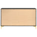 Kendall 6-drawer Dresser Black