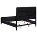 Brookmead 60-inch Upholstered California King Bed Black