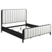 Brookmead 5-piece Upholstered Cal King Bedroom Set Black