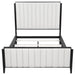Brookmead 60-inch Upholstered Queen Bed Black