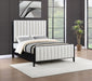 Brookmead 60-inch Upholstered Queen Bed Black