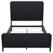 Brookmead Wood Queen Panel Bed Black