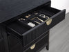 Brookmead 8-drawer Dresser Black