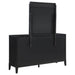 Brookmead 8-drawer Dresser with Mirror Black