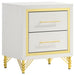 Lucia 5-piece Queen Bedroom Set Beige and White
