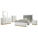 Caraway 5-piece Eastern King Bedroom Set White