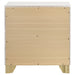Caraway 2-drawer Nightstand White