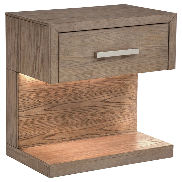 Kenora 5-piece Eastern King Bedroom Set Barley Brown