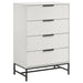Sonora 5-piece Eastern King Bedroom Set White