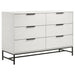 Sonora 4-piece California King Bedroom Set White