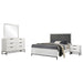 Sonora 4-piece Queen Bedroom Set White