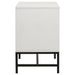Sonora 2-drawer Nightstand Bedside Table White