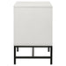 Sonora 2-drawer Nightstand Bedside Table White