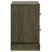 Gran Park 2-drawer Nightstand Bedside Table Dark Cocoa