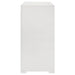 Ives 6-drawer Dresser Cabinet White High Gloss