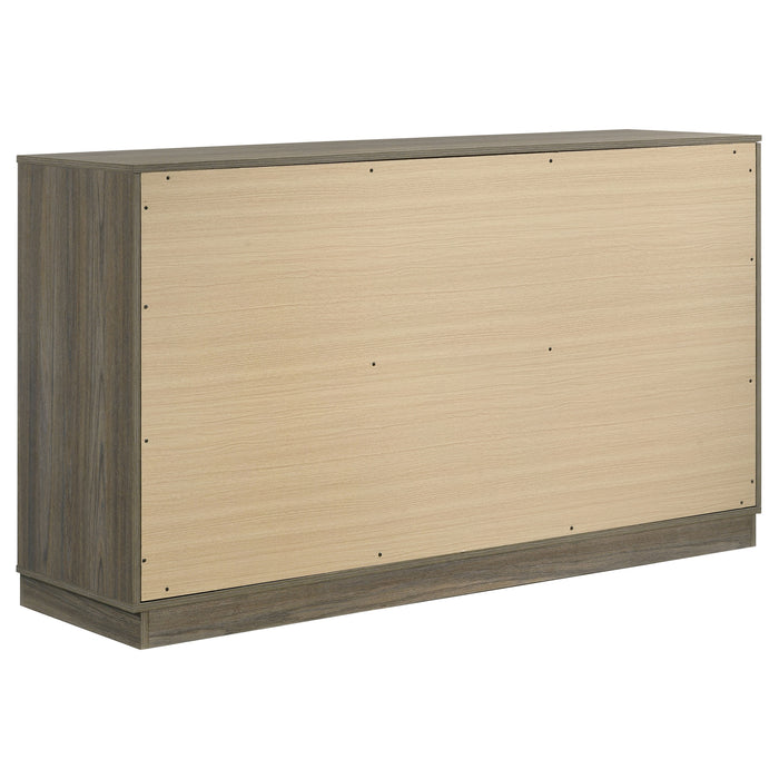 Fenwick 4-piece Eastern King Bedroom Set Grey Oak