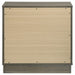 Fenwick 2-drawer Nightstand Bedside Table Grey Oak