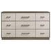 Fenwick 9-drawer Dresser Grey Oak