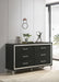 Lucia 6-drawer Dresser Cabinet Black