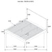 Glenwood 48-inch Eastern King Platform Panel Bed Warm Brown