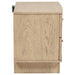 Kailani 2-drawer Nightstand Bedside Table Beige Oak