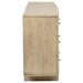Kailani 9-drawer Dresser Cabinet Beige Oak