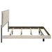 Trenton 54-inch Wood Eastern King Panel Bed Rustic Cream