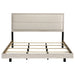 Trenton 54-inch Wood Eastern King Panel Bed Rustic Cream