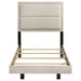Trenton 54-inch Wood Twin Panel Bed Rustic Cream