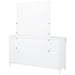 Gracemont 8-drawer Bedroom Dresser with Mirror White