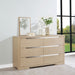 Ladera 6-drawer Bedroom Dresser Light Elm