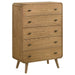 Robyn 5-piece Full Bedroom Set Light Ash