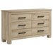 Oakglen 4-piece Eastern King Bedroom Set Weathered Oak