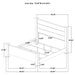 Oakglen 5-piece Eastern King Bedroom Set Weathered Oak