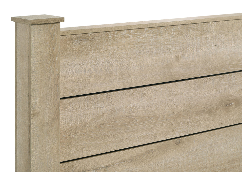 Oakglen 4-piece Queen Bedroom Set Weathered Oak