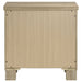 Oakglen 2-drawer Nightstand Bedside Table Weathered Oak