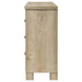 Oakglen 6-drawer Bedroom Dresser Weathered Oak