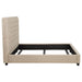 Chloe Upholstered Full Panel Bed Oatmeal