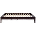 Hounslow Full Universal Platform Bed Cappuccino