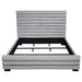 Patricia 58-inch Boucle Upholstered California King Bed Grey