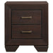 Dorian 5-piece Eastern King Bedroom Set Dark Cocoa