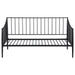 Newbury Metal Twin Daybed Bed Frame Matte Black