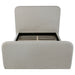 Wren Upholstered Queen Panel Bed Grey